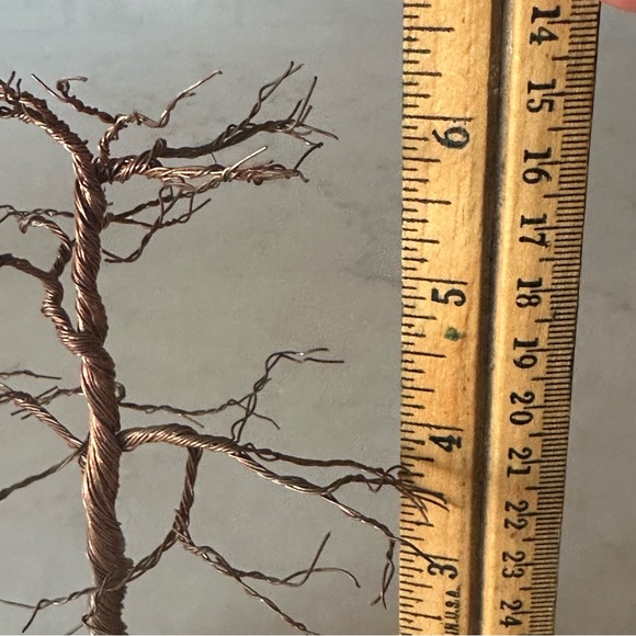 Copper Wire Miniature Bonsai Tree - Picture 3 of 10
